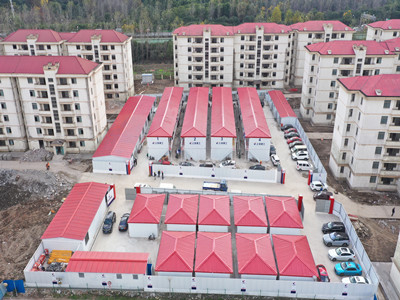 建橋?qū)W院上海建工千人工地，九幢132間已完工驗(yàn)收！